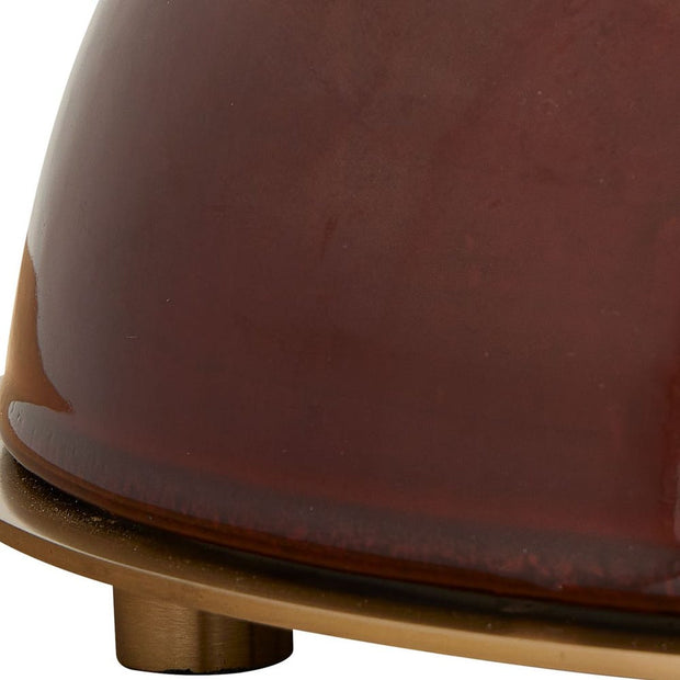 Uttermost Colette Rich Burgundy Table Lamp