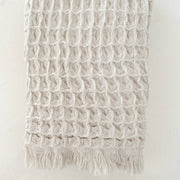 Anaya Home Turkish Cotton Waffle Weave Hand Towels Set of 2