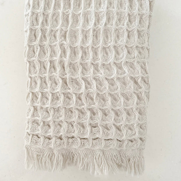 Anaya Home Turkish Cotton Waffle Weave Hand Towels Set of 2