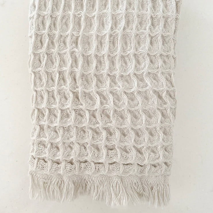 Anaya Home Turkish Cotton Waffle Weave Hand Towels Set of 2