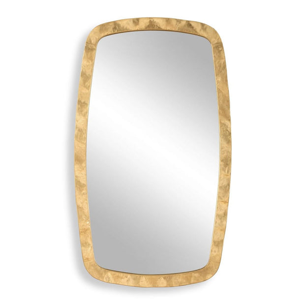 Casa Bella Living Iron Framed Gold Leaf Mirror