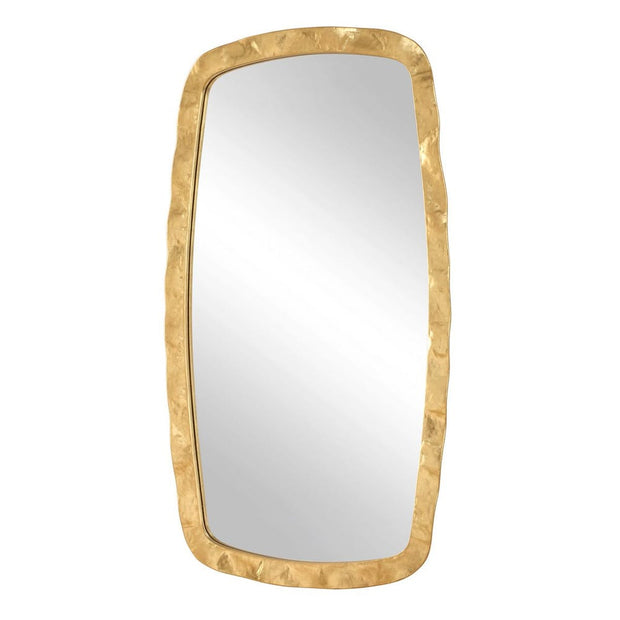 Casa Bella Living Iron Framed Gold Leaf Mirror