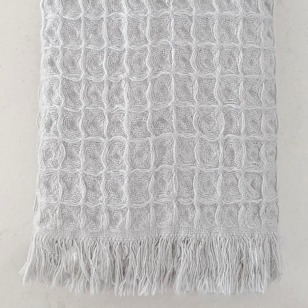 Anaya Home Turkish Cotton Waffle Weave Hand Towels Set of 2