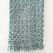 Anaya Home Turkish Cotton Waffle Weave Hand Towels Set of 2