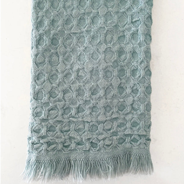 Anaya Home Turkish Cotton Waffle Weave Hand Towels Set of 2