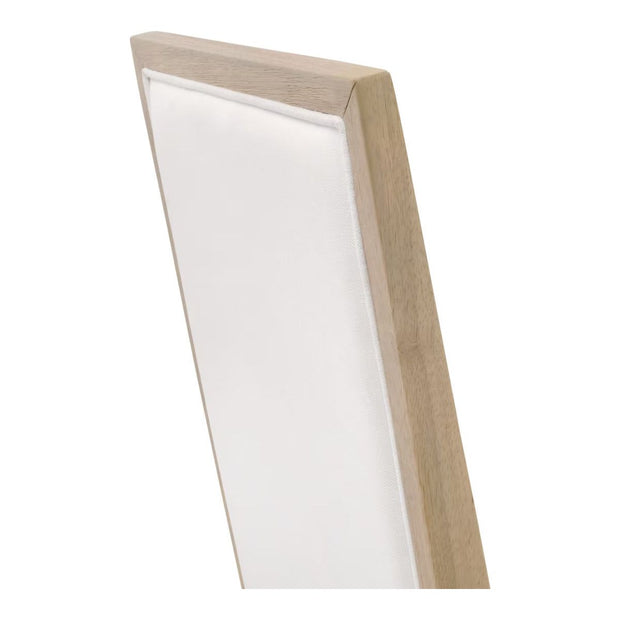 Essentials For Living Martin Dining Chair ~ LiveSmart Peyton-Pearl With Light Honey Oak Frame