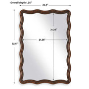 Casa Bella Living Vintage Bronze And Gold Mirror