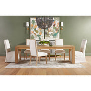 Essentials For Living Martin Dining Chair ~ LiveSmart Peyton-Pearl With Light Honey Oak Frame