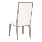 Essentials For Living Martin Dining Chair ~ LiveSmart Peyton-Pearl With Natural Gray