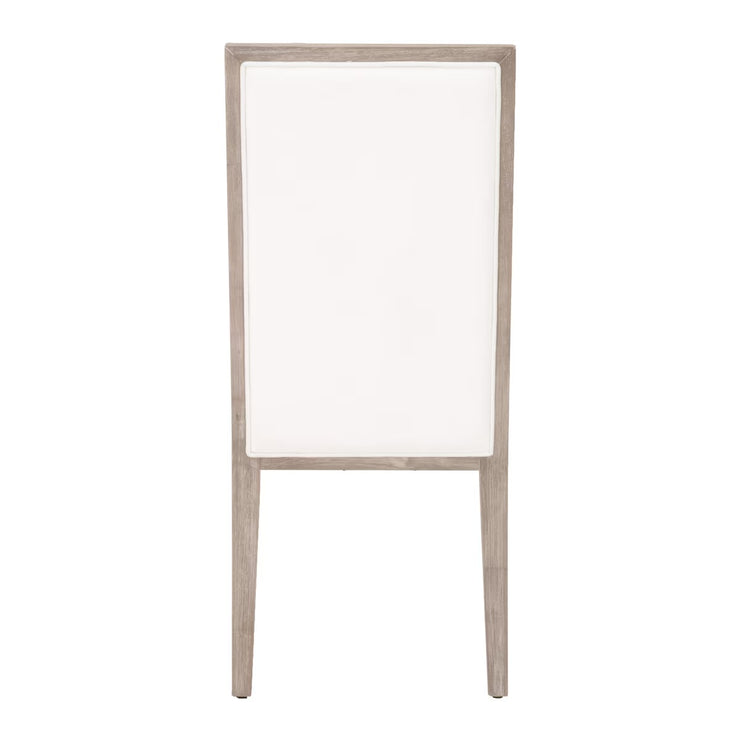 Essentials For Living Martin Dining Chair ~ LiveSmart Peyton-Pearl With Natural Gray