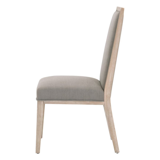 Essentials For Living Martin Dining Chair ~ LiveSmart Peyton-Slate, Natural Gray