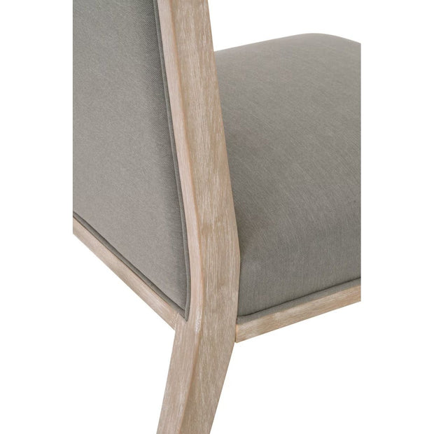 Essentials For Living Martin Dining Chair ~ LiveSmart Peyton-Slate, Natural Gray