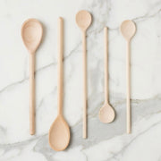 etúHOME Beechwood Cooking Spoons ~ Set Of 5
