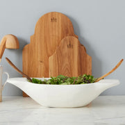 etúHOME Mod White Dough Bowl ~ Small ~ LAST CHANCE SALE ~ LIMITED QUANTITY