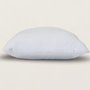 Barefoot Dreams CozyChic Lite White Ribbed Pillow With Insert 18x18