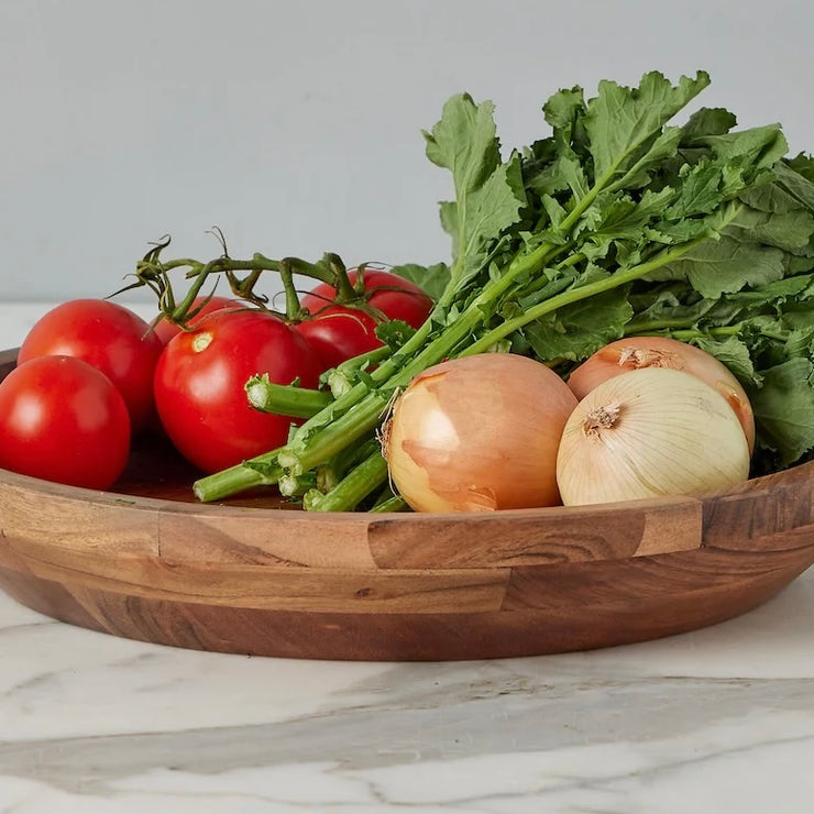 etúHOME Acacia Wood Couscous Serving Bowl ~ LAST CHANCE SALE ~ LIMITED QUANTITY