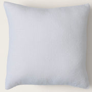 Barefoot Dreams CozyChic Lite White Ribbed Pillow With Insert 18x18