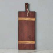 etúHOME Saddle Acacia Wood Rectangle Charcuterie Board ~ Small