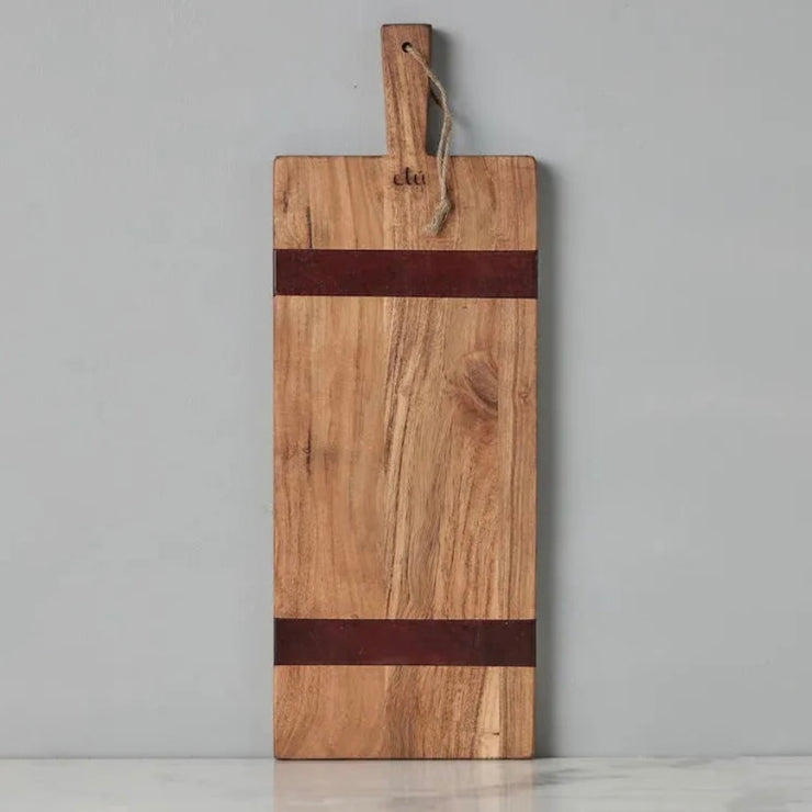 etúHOME Natural Acacia Wood Rectangle Charcuterie Board ~ Small ~ LAST CHANCE SALE ~ LIMITED QUANTITY