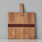 etúHOME Natural Acacia Wood Rectangle Charcuterie Board ~ Extra Small