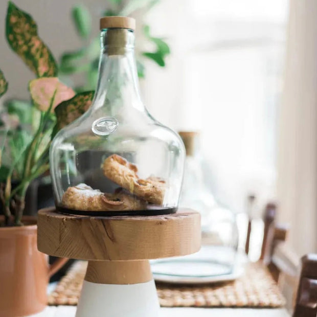 etúHOME Demijohn Mouth Blown Glass Cloche ~ LAST CHANCE SALE ~ LIMITED QUANTITIES