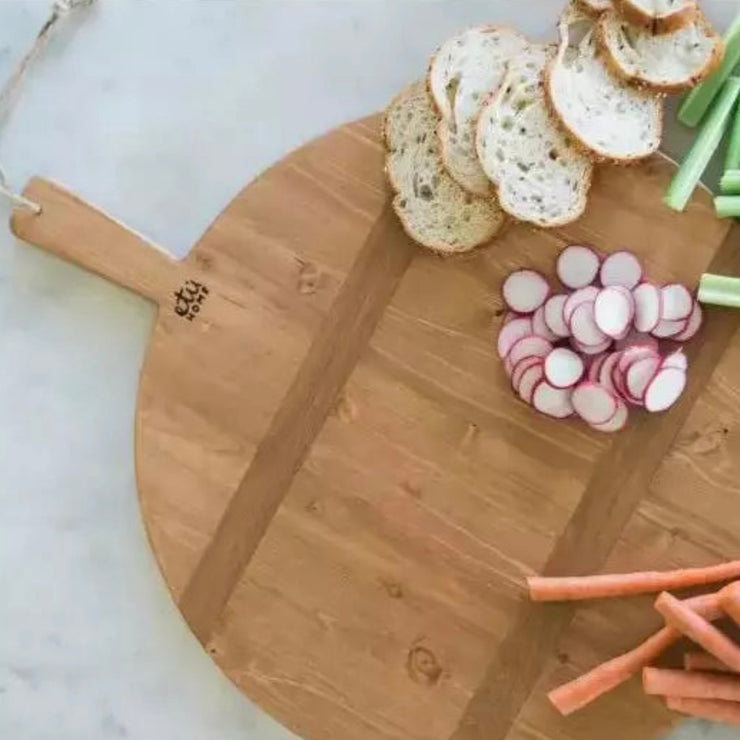 etúHOME Round Pine Large Charcuterie Board  ~ LAST CHANCE SALE ~ LIMITED QUANTITY