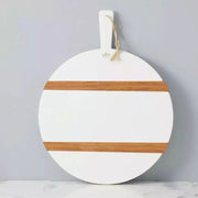 etúHOME White Round Mod Medium Charcuterie Board  ~ LAST CHANCE SALE ~ LIMITED QUANTITY