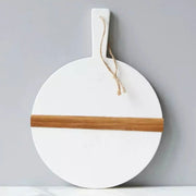 etúHOME White Round Mod Small Charcuterie Board