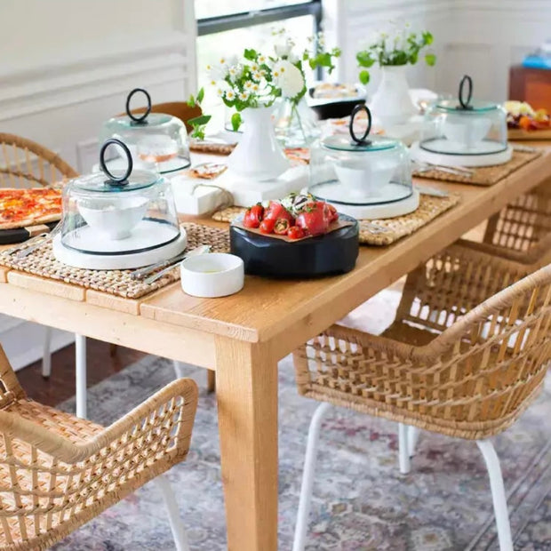 etúHOME Provence Farm Table European Pine 84” Dining Table