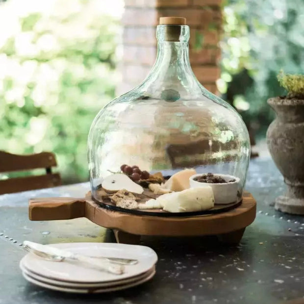 etúHOME Classic Round Footed Reclaimed Wood Serving Board ~ LAST CHANCE SALE ~ LIMITED QUANTITY