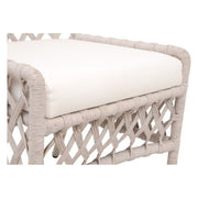 Essentials For Living Terrace Dining Chair ~ White Wash Loom, LiveSmart Peyton-Pearl