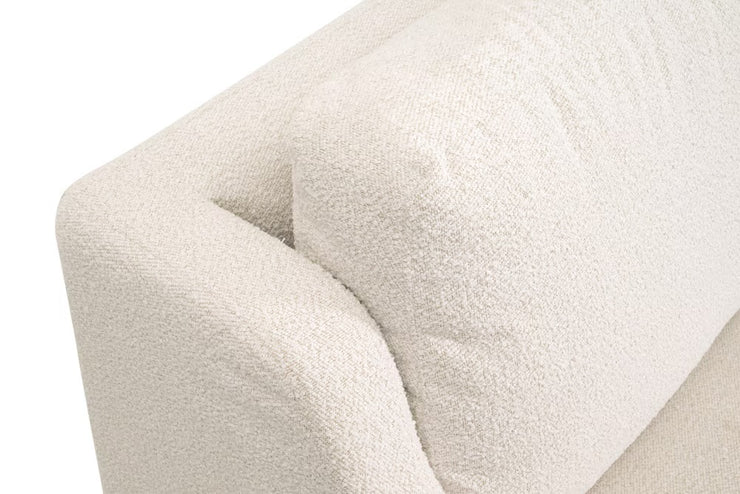 Essentials For Living Colin Outdoor 94” Slope Arm Slipcover Sofa ~ Performance Harborside-Ivory With Desert Accoya