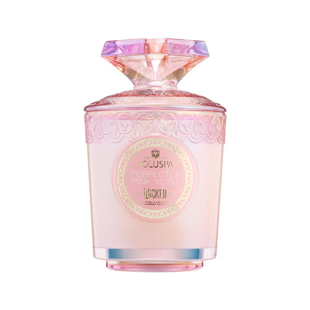 Voluspa Perfectly Pink Yuzu Boxed 8.5 oz. Candle