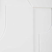 Uttermost Contours Set of 2 White Wood Wall Art Decor