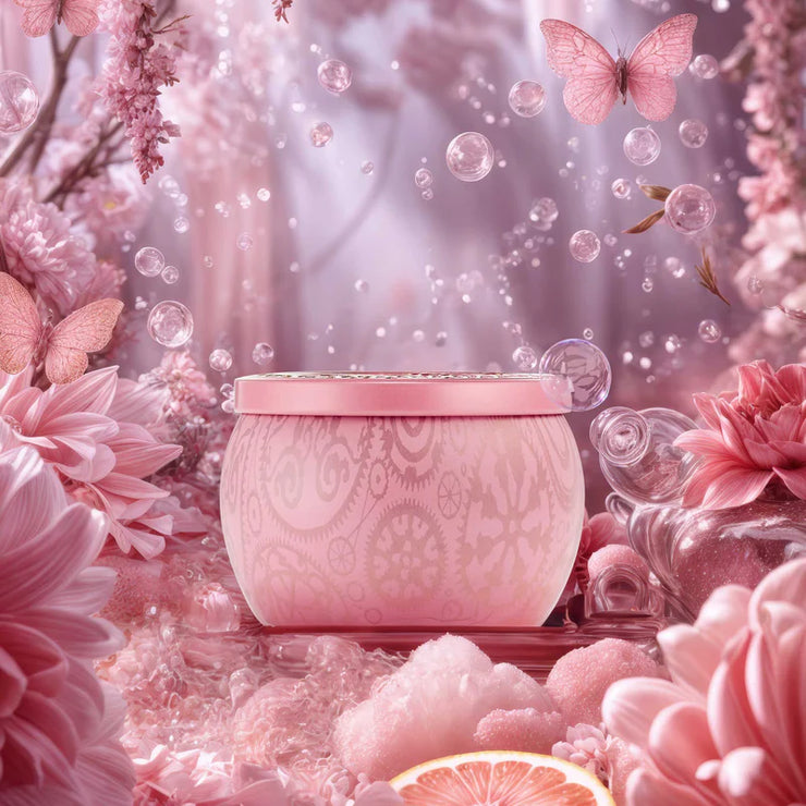 Voluspa Perfectly Pink Yuzu Mini Tin Candle