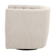 Essentials For Living Marcel Swivel Club Chair ~ Performance Bisque French Linen