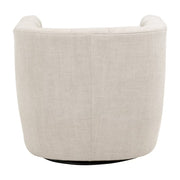 Essentials For Living Marcel Swivel Club Chair ~ Performance Bisque French Linen