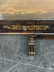Casa Bonita Peruvian Hand-Painted Carved Wood Salamanca Desk