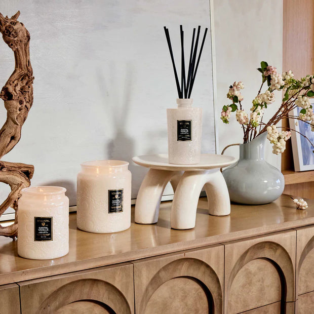 Voluspa Santal Vanille Large Jar Candle ~ 18 oz.