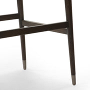 Four Hands Anton Bar Stool ~ Havana Brown Leather Cushioned Seat and Back
