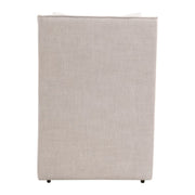 Essentials For Living Harmony Arm Dining Chair ~ LiveSmart Peyton-Pearl, Performance Bisque French Linen