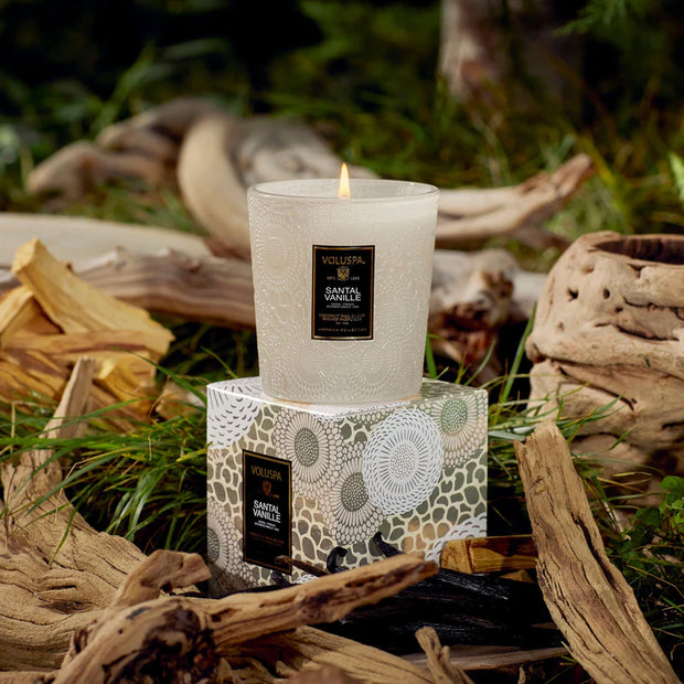Voluspa Santal Vanille Classic Candle ~ 9 oz.