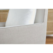 Essentials For Living Harmony Arm Dining Chair ~ LiveSmart Peyton-Pearl, Performance Bisque French Linen