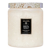 Voluspa Santal Vanille Luxe Jar Candle ~ 44 oz.
