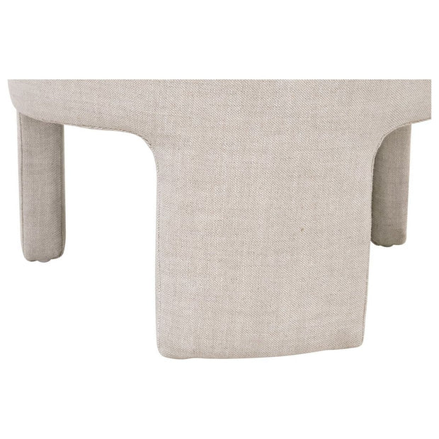 Essentials For Living Hall Arm Dining Chair ~ Performance Bisque French Linen