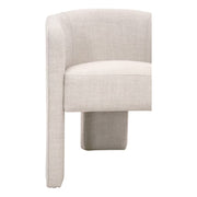 Essentials For Living Hall Arm Dining Chair ~ Performance Bisque French Linen