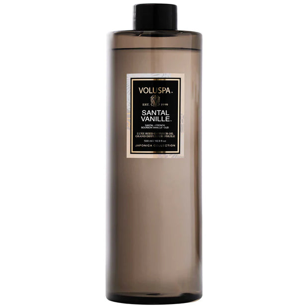Voluspa Santal Vanille Luxe Reed Diffuser Refill