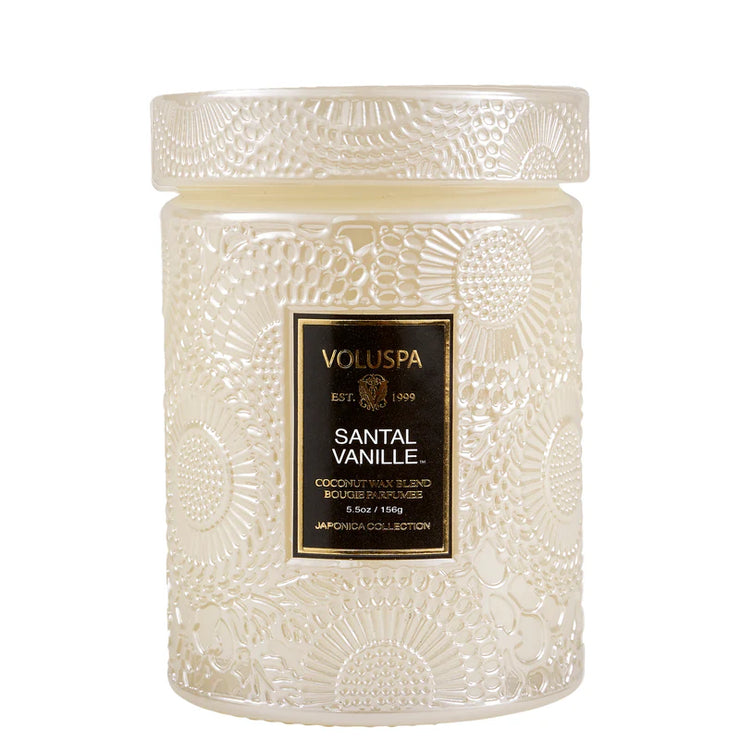 Voluspa Santal Vanille Small Jar Candle ~ 5.5 oz
