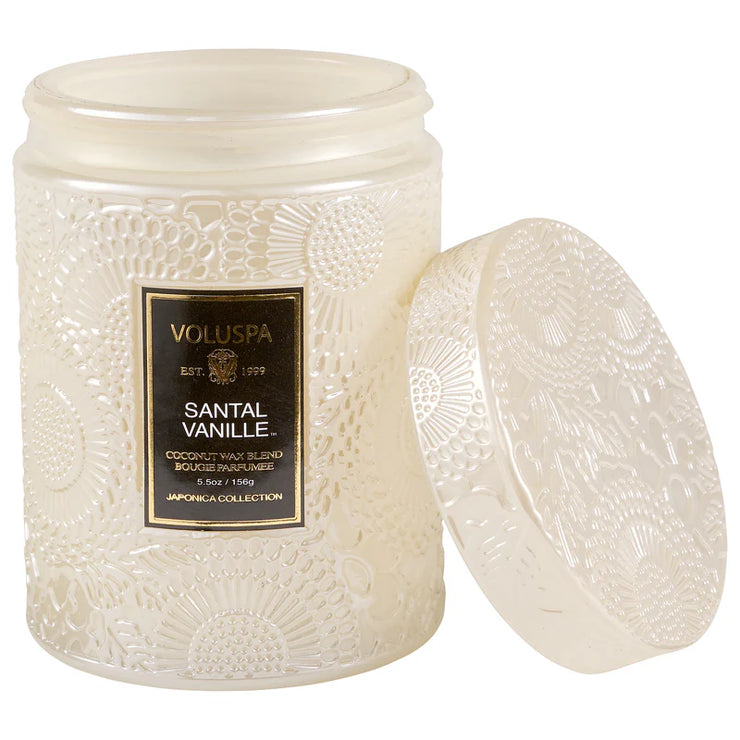 Voluspa Santal Vanille Small Jar Candle ~ 5.5 oz