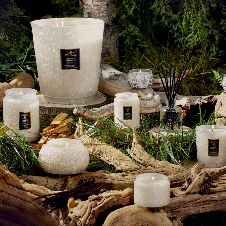 Voluspa Santal Vanille Petite Jar Candle ~ 3.2 oz.